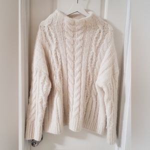 Vince Alpaca Mock  Neck Sweater